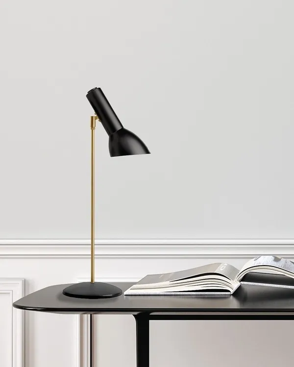 Oblique Table Lamp Petroleum Blue