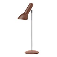 Oblique Table Lamp Brick Red