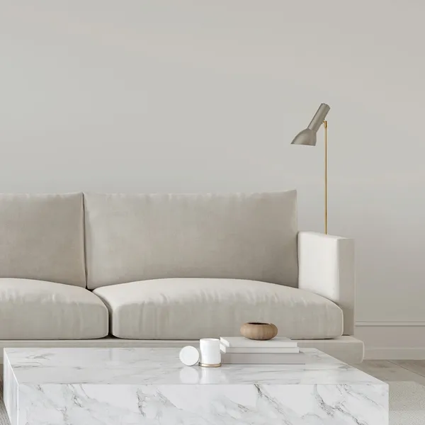 Oblique Floor Lamp Black/ Brass
