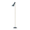 Oblique Floor Lamp Petrol/Brass