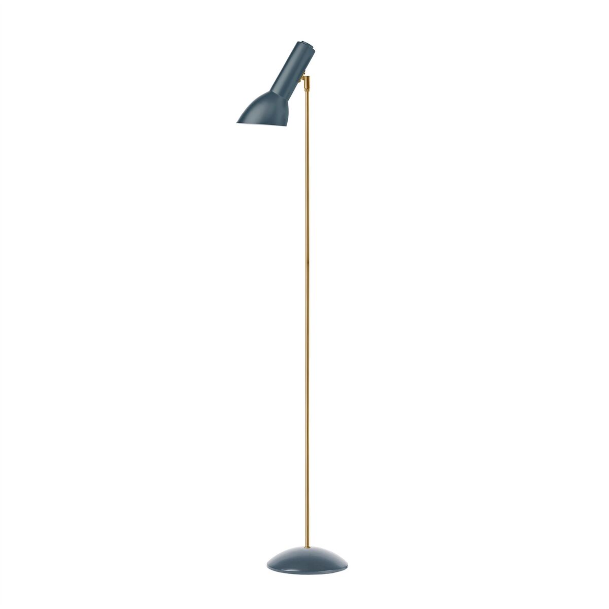 Oblique Floor Lamp Petrol/Brass