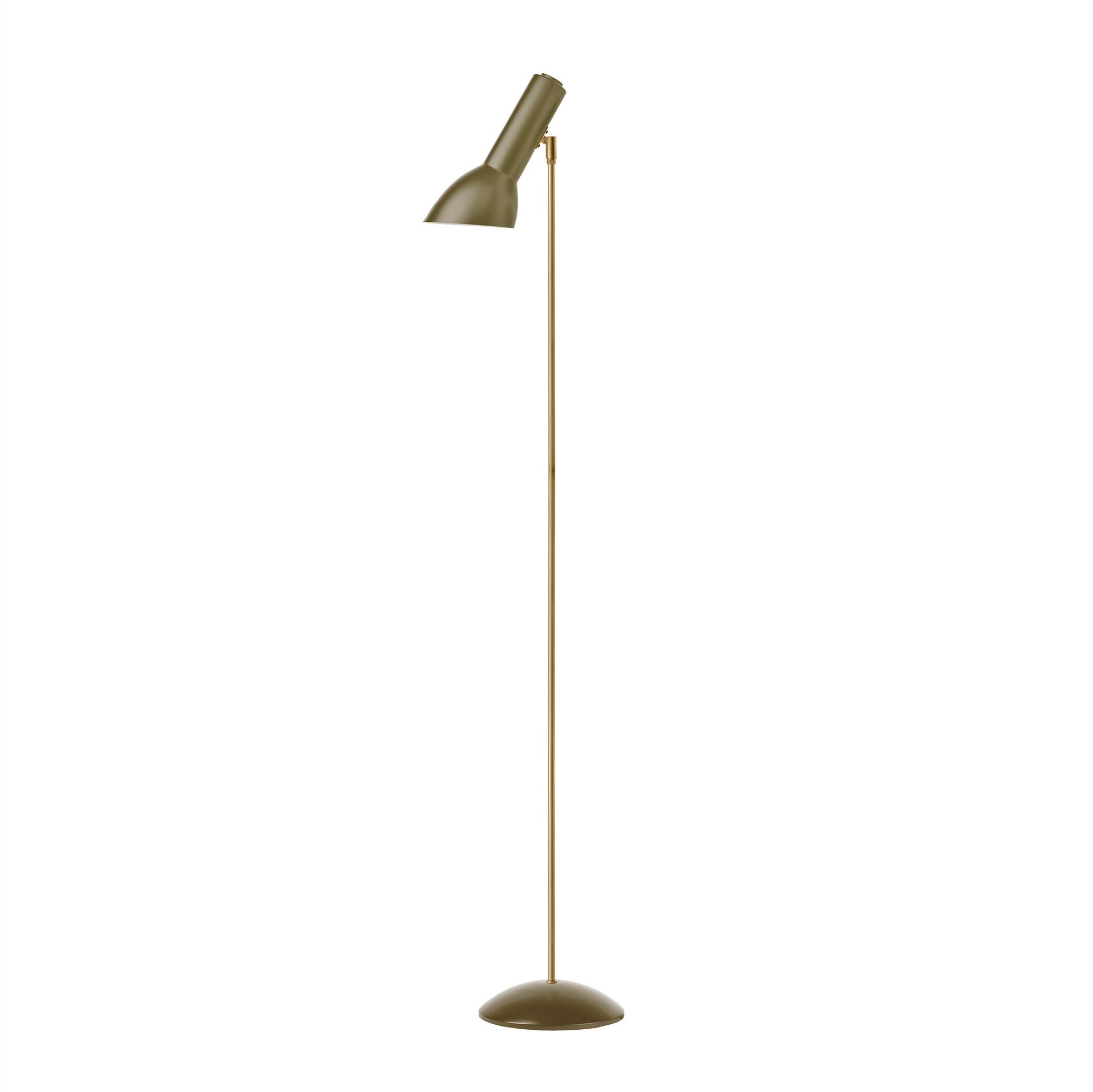 Oblique Golvlampa Olivgr&ouml;n/M&auml;ssing