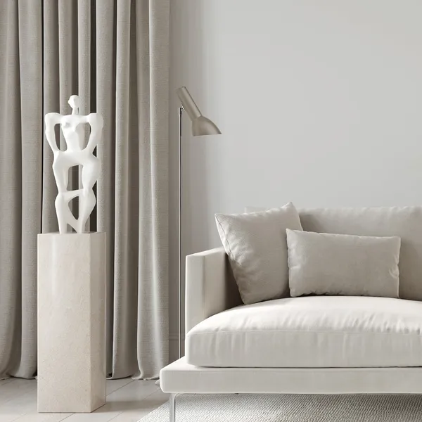Oblique Floor Lamp Olive Green/Brass