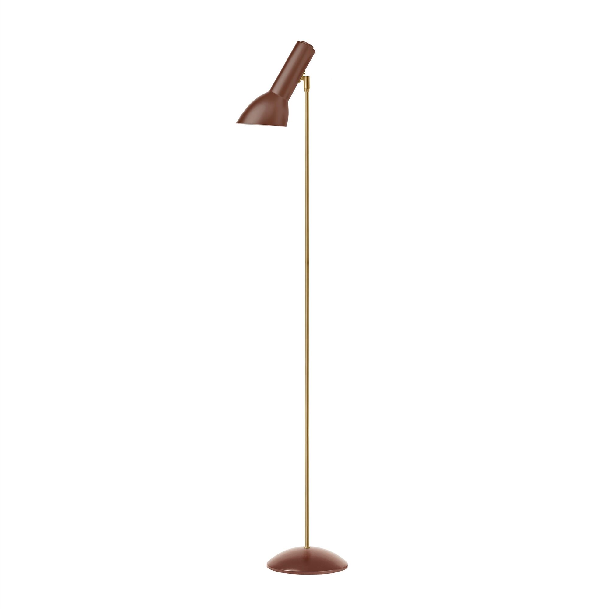 Oblique Golvlampa Tegelr&ouml;d/M&auml;ssing