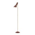 Oblique Floor Lamp Brick Red/Brass