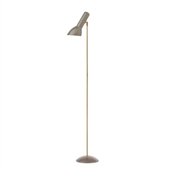 Stehlampe Messing/ Sand