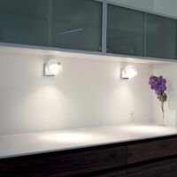 Ghiaccio Cube Classic Lampada Da Parete E Soffitto Trasparente
