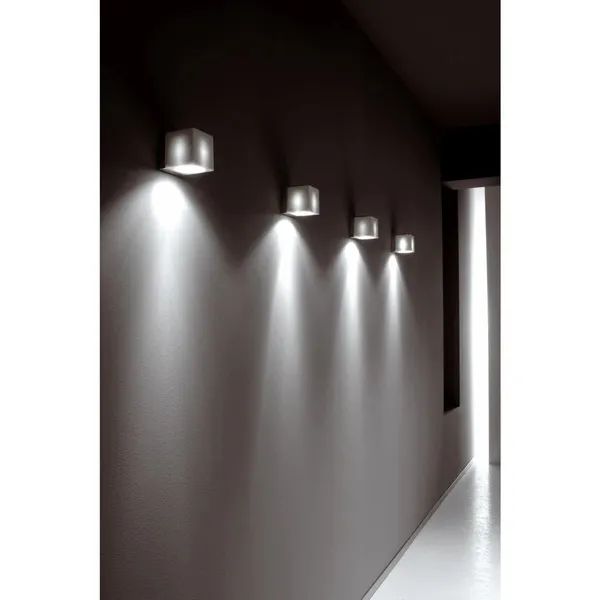 Ghiaccio Cube Classic Lampada Da Parete E Soffitto Trasparente