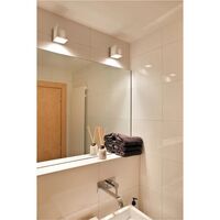 Ghiaccio Cube Classic Lampada Da Parete E Soffitto Trasparente