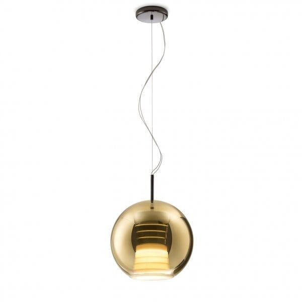Mellom Taklampe Beluga Royal D57 Gull