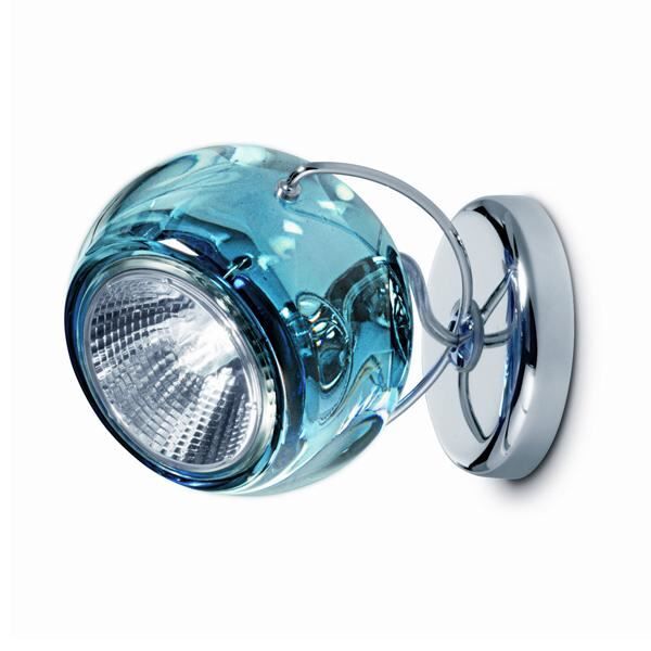 Beluga Væg/Loftlampe Blå