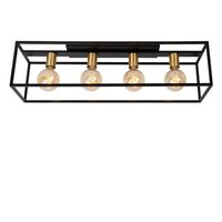 Ruben Ceiling Light 4 Black