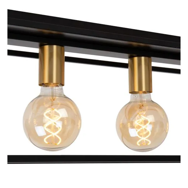 Ruben Ceiling Light 4 Black