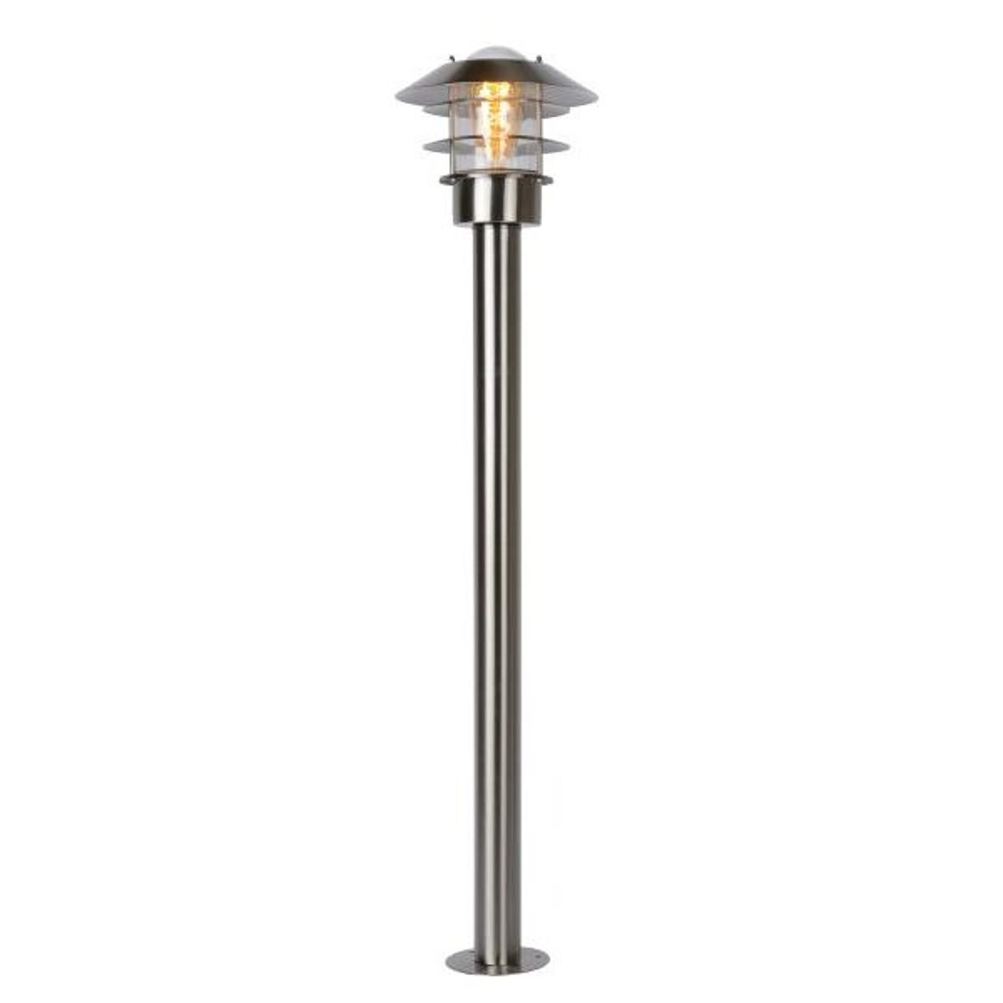 Zico Udendrslampe 21,8 Satin/Krom