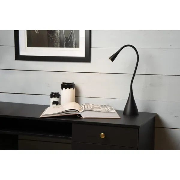 Zozy Skrivebordslampe Mat Sort