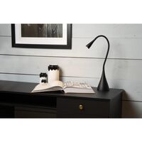 Zozy Skrivebordslampe Mat Sort