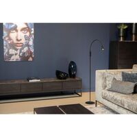 Zozy Gulvlampe Sort