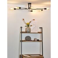 Lester Loftlampe 6 Sort