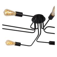 Lester Ceiling Light 8 Black