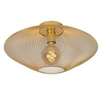 Mesh Taklampe Ø45 Matt Gull/ Messing