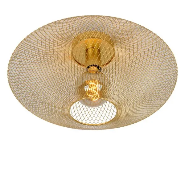 Mesh Deckenleuchte Ø45 Matt/Messing