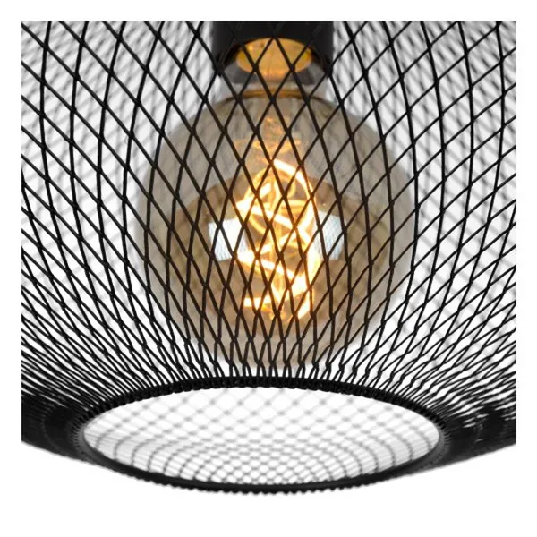 Mesh Taklampe Ø45 Sort