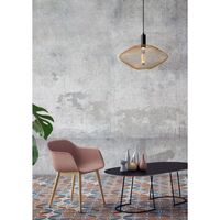 Mesh Pendelleuchte Ø45 Matt/Messing