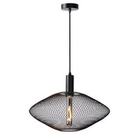Mesh Pendelleuchte Ø45 Schwarz Dimmbar