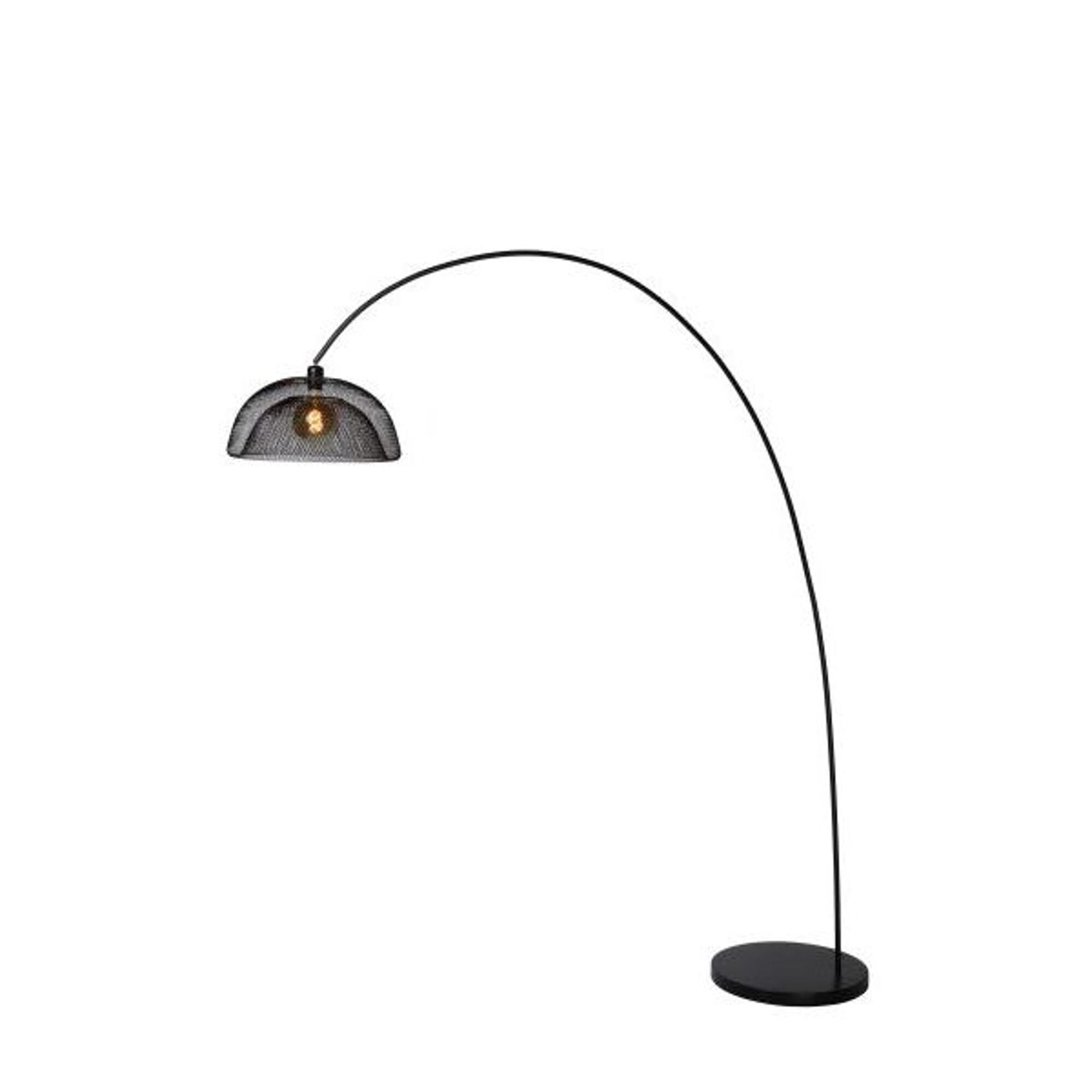 Mesh Gulvlampe Sort