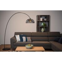 Mesh Gulvlampe Sort