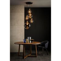 Julius Pendant 5 Smoked Gray
