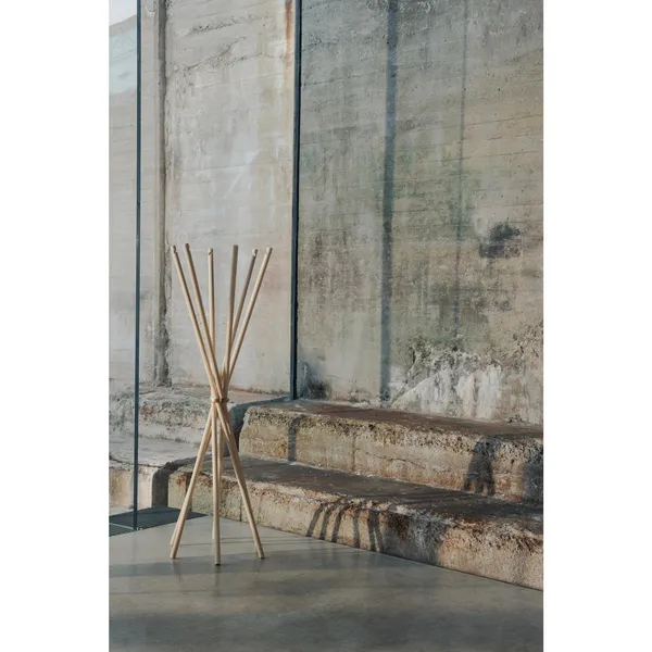 Coat Clothes Rack Whiteolieret Ash/Poleret Aluminum