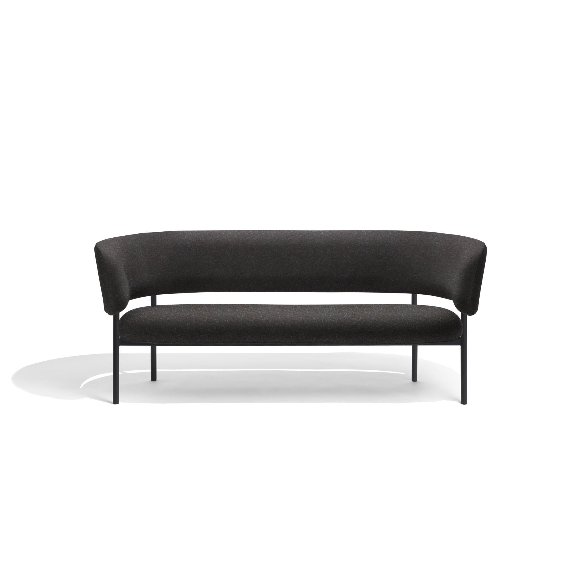 Font Sofa Boucle Zero 0010/Sort Stel