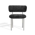 Sheepskin Gray / Polished Steel Frame