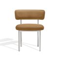 Dunes Cognac / Polished Steel Frame