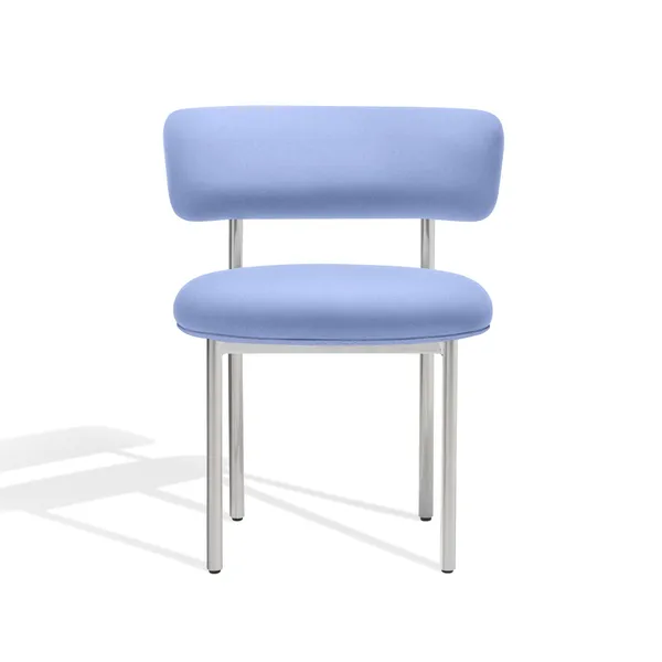 Font Spisebordsstol Divina 676/Polished Steel Frame
