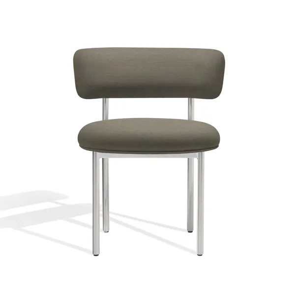 Font Spisebordsstol Remix 233/Polished Steel Frame