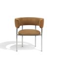 Dunes Cognac / Polished Steel Frame