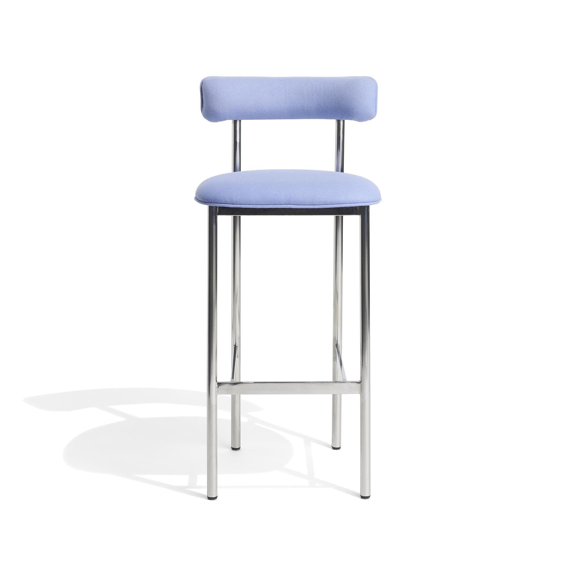Font Barstol 75 cm Divina 676/Poleret Stål Stel