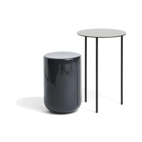 Pair Sidebord S Metal/Black