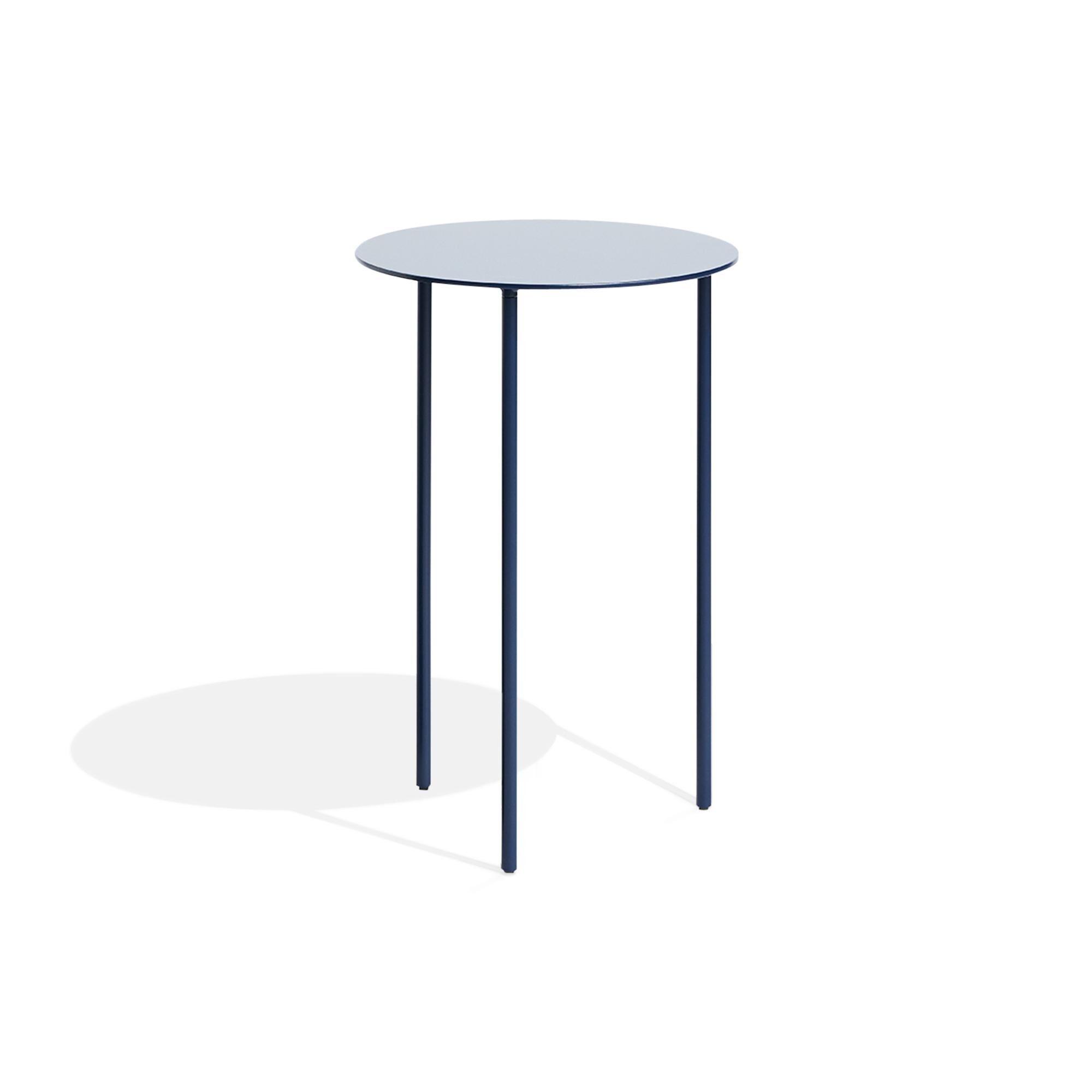 Pair Sidebord S Metal/Steel Blue