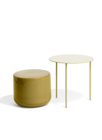 Pair Sidebord M Metal/Ochre