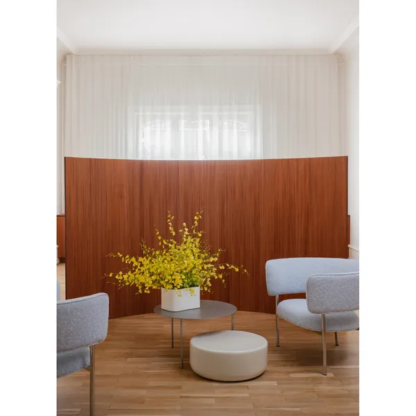 Pair Sidebord L Keramik/Ochre