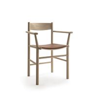 Light lacquered and elmosoft 33004 upholstery