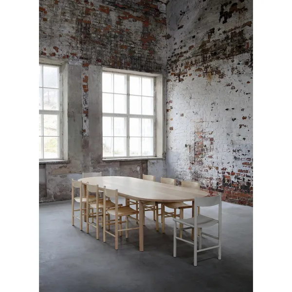 Linea Collection Akademia Esstischstuhl Eiche Hell Lackiert