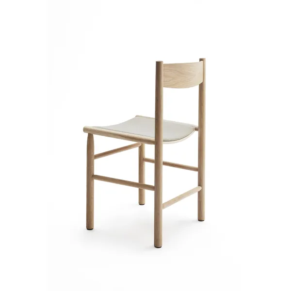 Linea Collection Akademia Esstisch Stuhl Eiche Hell lackiert/Steelcut Trio 213