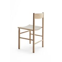 Linea Collection Akademia Esstisch Stuhl Eiche Hell lackiert/Steelcut Trio 213