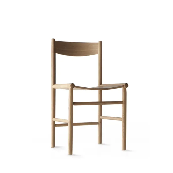 Linea Collection Akademia Esstischstuhl Lackierte Eiche