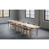 Linea Collection Akademia Esstischstuhl Lackierte Eiche