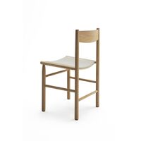 Linea Collection Akademia Esstisch Stuhl Eiche lackiert/Steelcut Trio 213